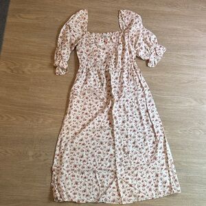 Reformation Puff Sleeve Dress - Doen Style